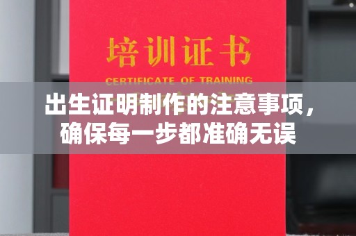 张家界出生证明制作的注意事项，确保每一步都准确无误